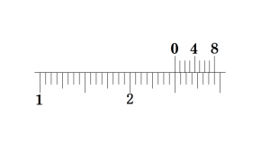 Read a Vernier Calliper in Fractional Inches